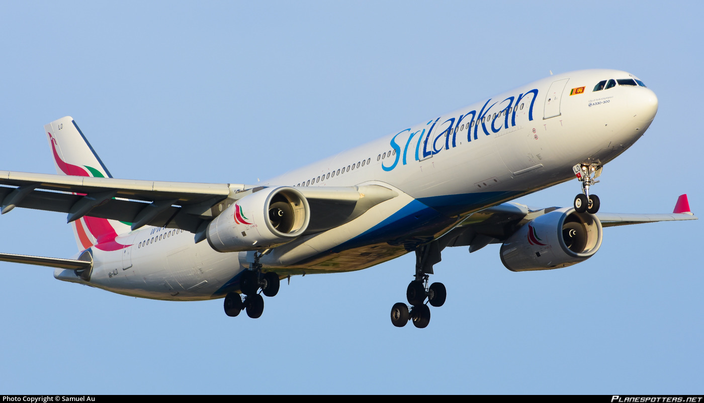 Sri Lankan Air flew with 76 passengers from Kathmandu