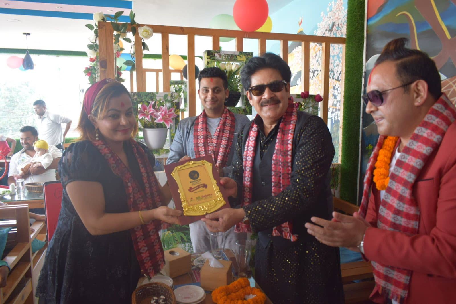 Senior personalities Khanal and Baral jointly inaugurated Sakura Foodland